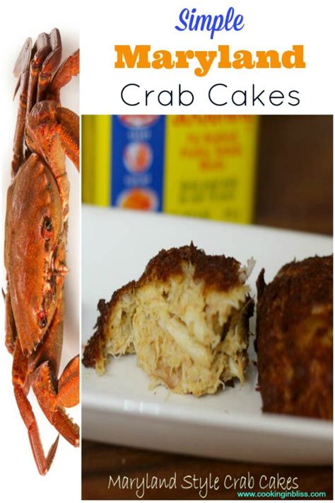 Maryland Style Crab Cakes - The Best You'll Ever Eat - Cooking in Bliss