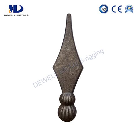 Ornamental Parts Wrought Iron Spear Head China Ornametal And Spears