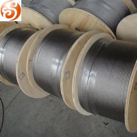 Jiangsu Nantong Pc Strands Lifting Elevator Steel Wire Rope Cables