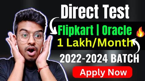 Biggest Hiring Flipkart Grid Direct Test Latest Off Campus Drive 2022 2022 2023