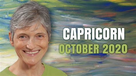 Capricorn October Astrology Horoscope Forecast Youtube