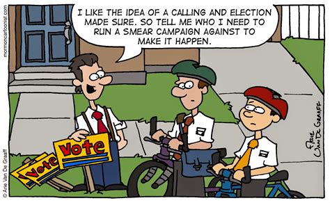 Ward Cartoonist: Calling and Election Made Sure