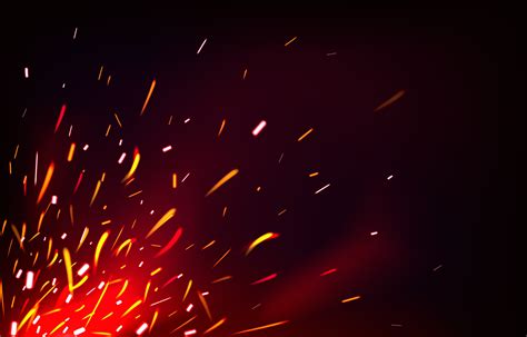 Realistic Fire Flare Effect Vector Art At Vecteezy