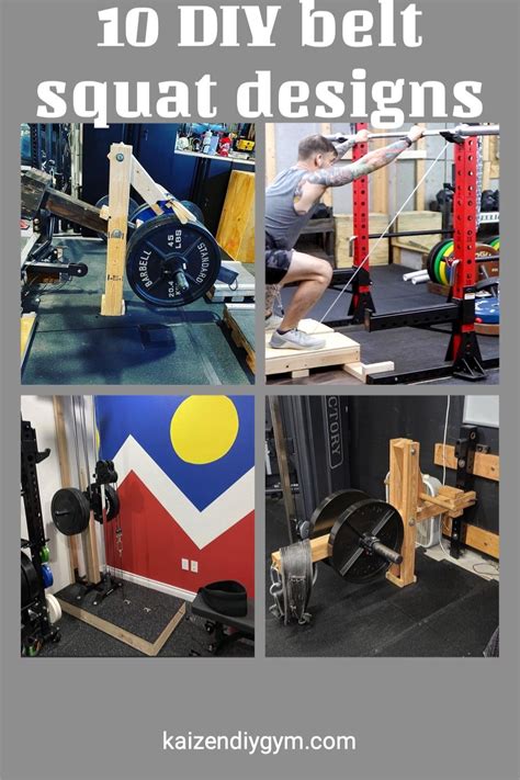 Best Diy Belt Squat Designs For The Home Gym Diy Gym Diy Gym