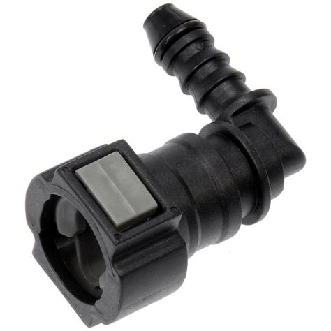 Dorman OE Solutions 3 8in Quick Connector To 6mm Nylon 90 With O Ring