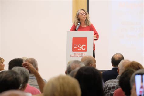 Lourdes Borrell Nueva Alcaldable Del PSC En Sant Feliu