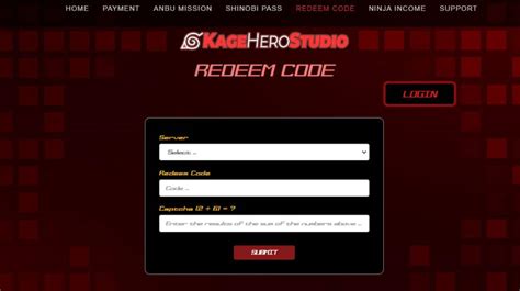 Latest Ninja Heroes New Era Redeem Code