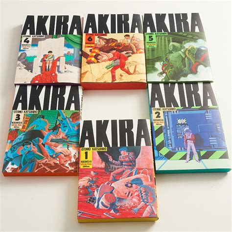 Akira Manga Volumes 1-6 Set - Tokyo Otaku Mode (TOM)