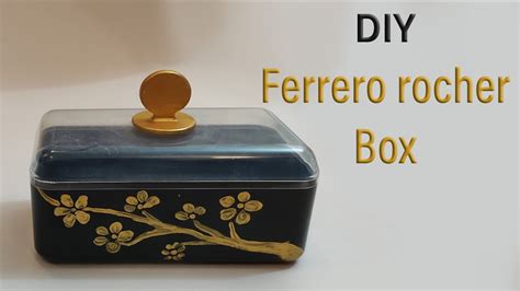 DIY Ferrero Rocher Chocolate Box Upcycle Ferrero Rocher Box Ideas