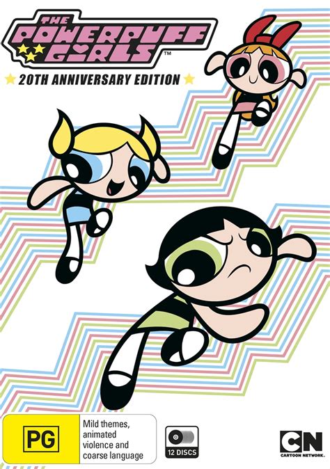 Buy Powerpuff Girls Limited 20th Anniversary Dvd Boxset Sanity