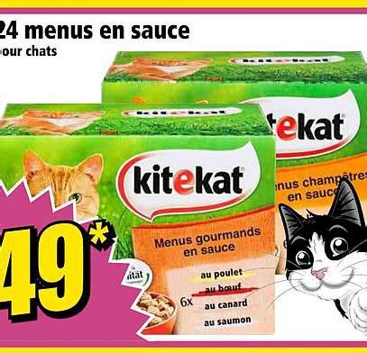 Promo Menus En Sauce Pour Chats Kitekat Chez Norma Icatalogue Fr