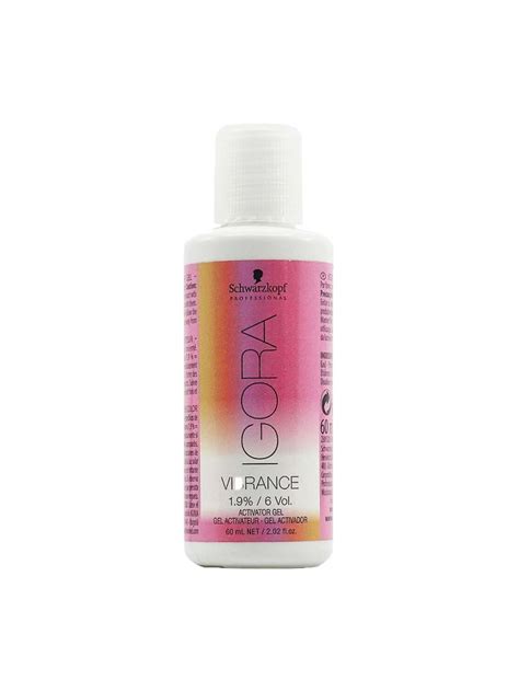 Schwarzkopf Professional Igora Vibrance Activator Gel 1 9 6 Vol 60