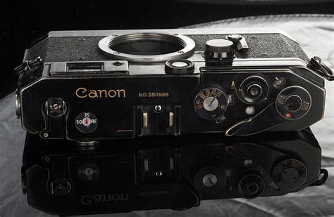 Canon L 1 Black And Chrome