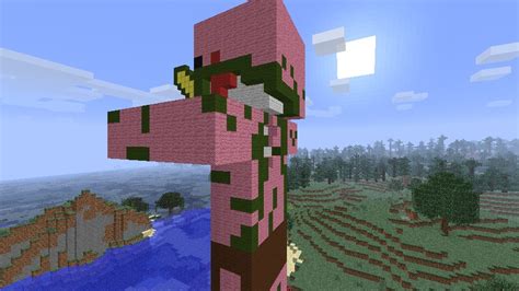 Zombie Pigman Statue (detailed) Minecraft Map