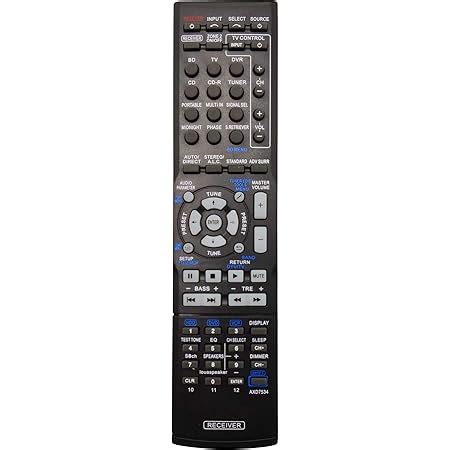 Amazon InTeching AXD7534 AXD7535 AV Receiver Remote Control For