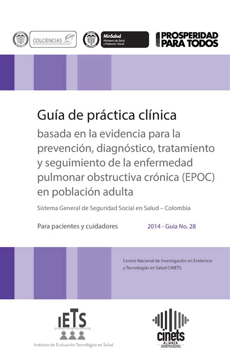 GPC EPOC Pacientes guias de practica clinica Guía de práctica