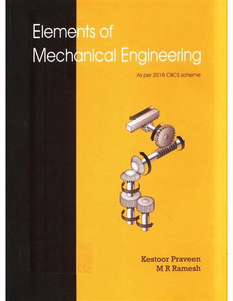 Solution Elements Of Mechanical Engineering By Kestoor Praveen Studypool