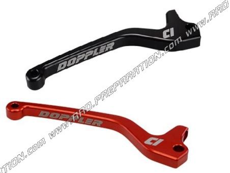 DOPPLER CNC black or red brake lever for mécaboite motorcycle APRILIA