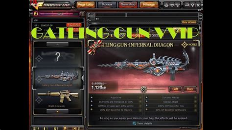 Buying Gatling Gun Infernal Dragon Vip Youtube