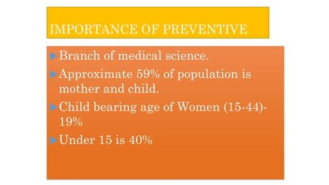 Preventive Pediatrics Ppt