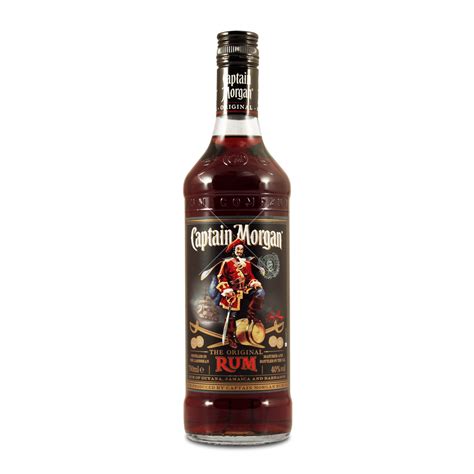 Captain Morgan Dark Rum 07l 40 Vol Captain Morgan Rum