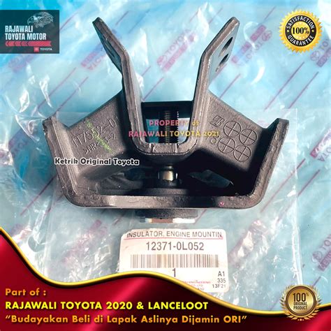 Jual Engine Mounting Belakang Fortuner Innova Hilux Matic