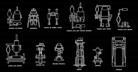 Bloques De Caminadora En Autocad Dwg Dwgautocad The Best Porn Website