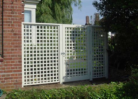 Painted Classic Bespoke Trellis Panels Garden Trellis Co