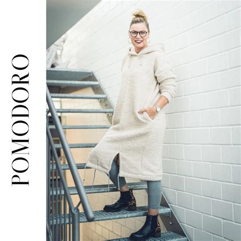 E Book Jusasuj Damen Oversized Kleid Und Pullover Pomodoro Stoffe Hemmers