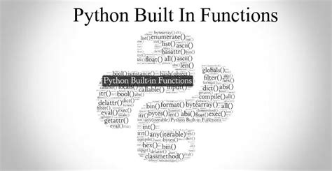 Python Built In Functions With Examples Trytoprogram