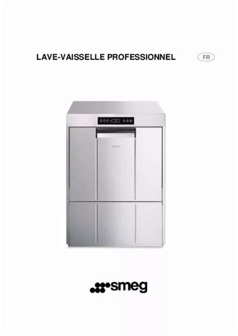 Notice Lave Vaisselle Smeg Cw Sd Trouver Une Solution Un Probl Me