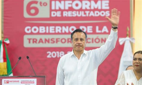 Lo Hemos Logrado Dice Cuitláhuac García En Sexto Informe