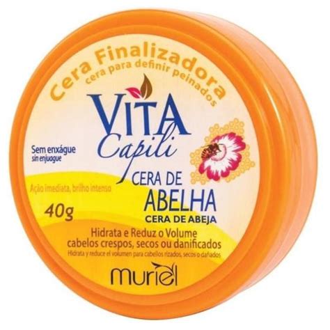 Cera Finalizadora Vita Capili Muriel Cera De Abelha Gr