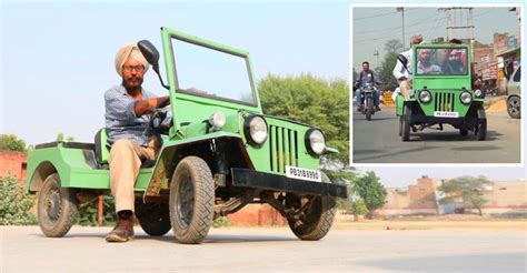 Worlds Smallest Jeep Is Powered By Honda Activa And Maruti Suzuki 800