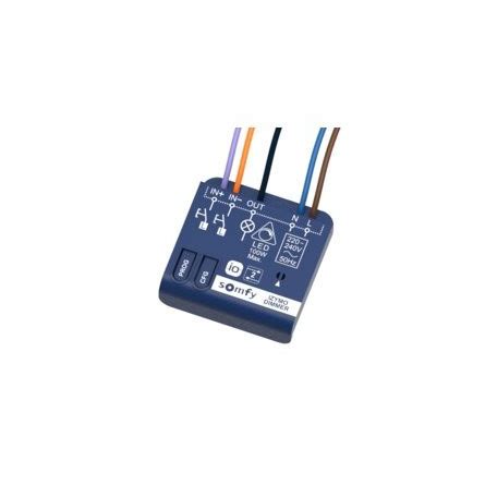 1822663 Somfy récepteur éclairage variation IO Izymo Expert domotique