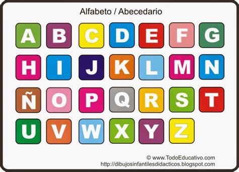 El Abecedario Para Colorear Y Recortar En Pintar Colorear Tienes Muchos