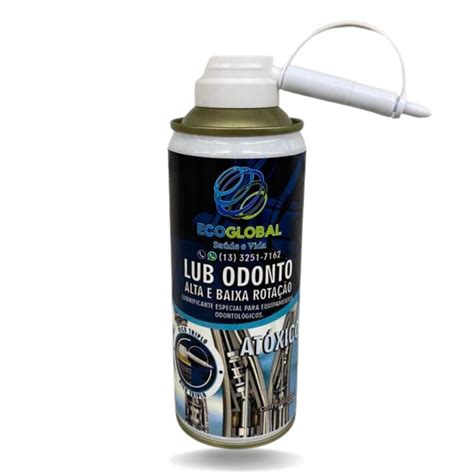 Lubrificante Spray Alta e Baixa Rotação ECOGLOBAL Sou Odonto