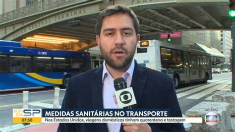 Vídeo Estados Unidos utilizaram medidas sanitárias no transporte por