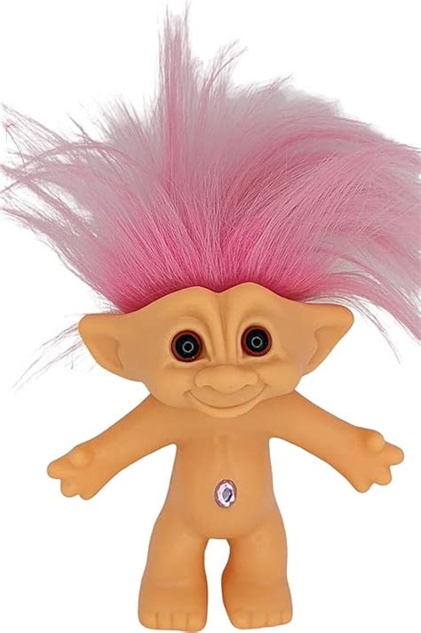 Generic Troll Doll Pink Hair Vintage Retro 5 Toys And Games