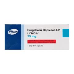 Lyrica 75mg Capsule 14 S Price Uses Side Effects Netmeds