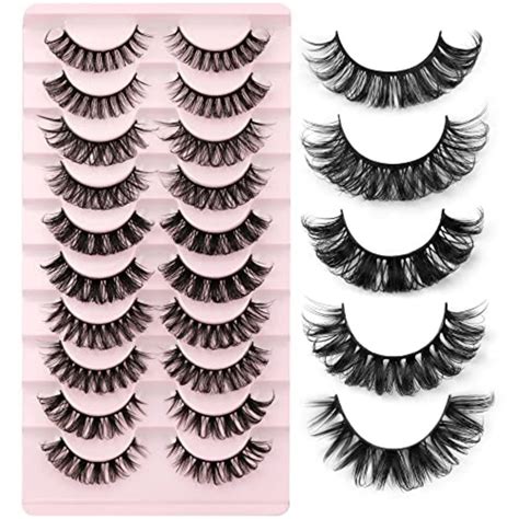 Russian Volume False Eyelashes Thick Long Eye Lashes Fuffy Lashes Eye