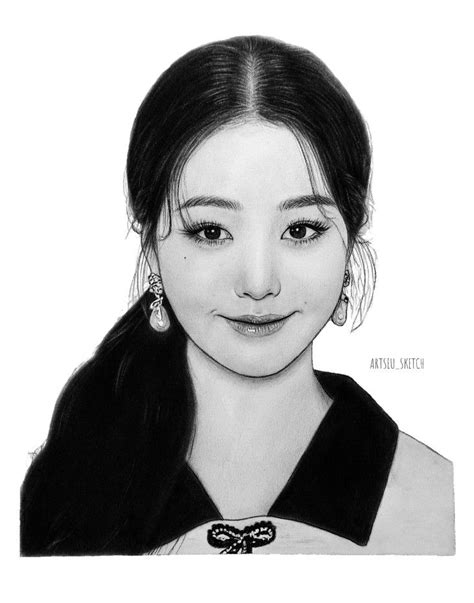 Jang Wonyoung - IVE / IZ*ONE FANART DRAWING in 2022 | Fan art, Male sketch, Drawings