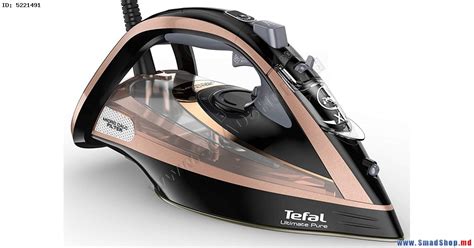 Fier De Calcat Tefal Ultimate Pure FV9845 Black Pink