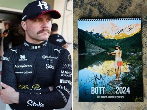 Alfa Romeo racer Valtteri Bottas' nude calendar raises $150,000 plus ...