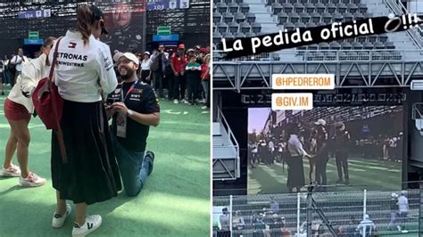 ¡amor A Toda Velocidad Una Pareja Se Compromete En El Gran Premio De