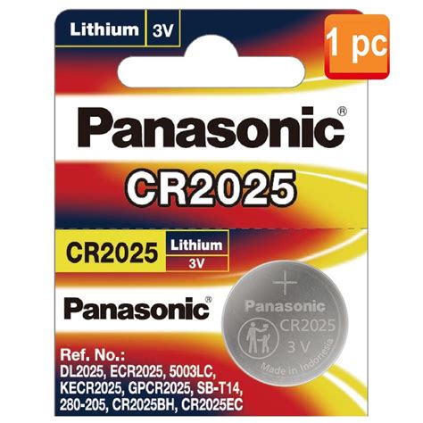 Panasonic Cr Pc Ecr Lithium Coin Cell Button Battery