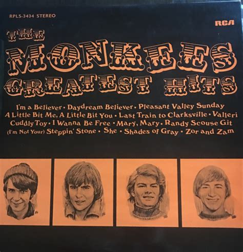 The Monkees Greatest Hits 1969 Vinyl Discogs