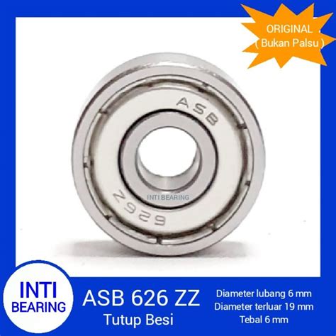 Jual Miniatur Ball Bearing Zz Asb Bearing Asli Original Laher