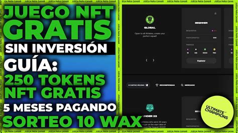 🤯 Nuevo Juego Nft Gratis Sin InversiÓn💥 Ultimate Champions💥 Como Ganar