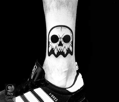 Photo - Pacman ghost tattoo by Roy Tsour | Photo 30273 | Tattoos, Pacman tattoo, Dope tattoos